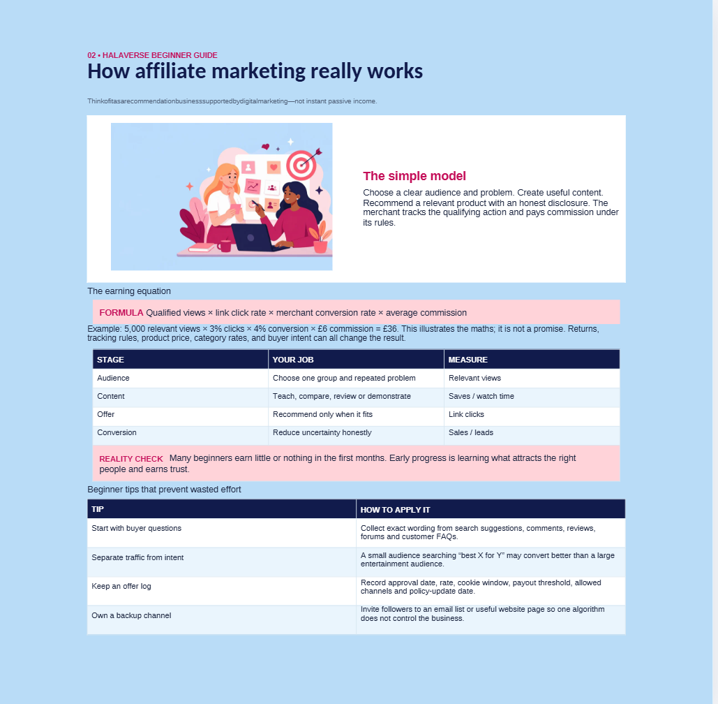 Affiliate & Digital Marketing Guide for Beginners